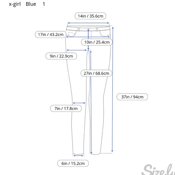 X-GIRL high waist jeans - Picture 8 of 8